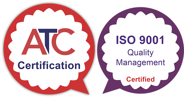 ATC Certification, ISO 9001 Quality Management Certified