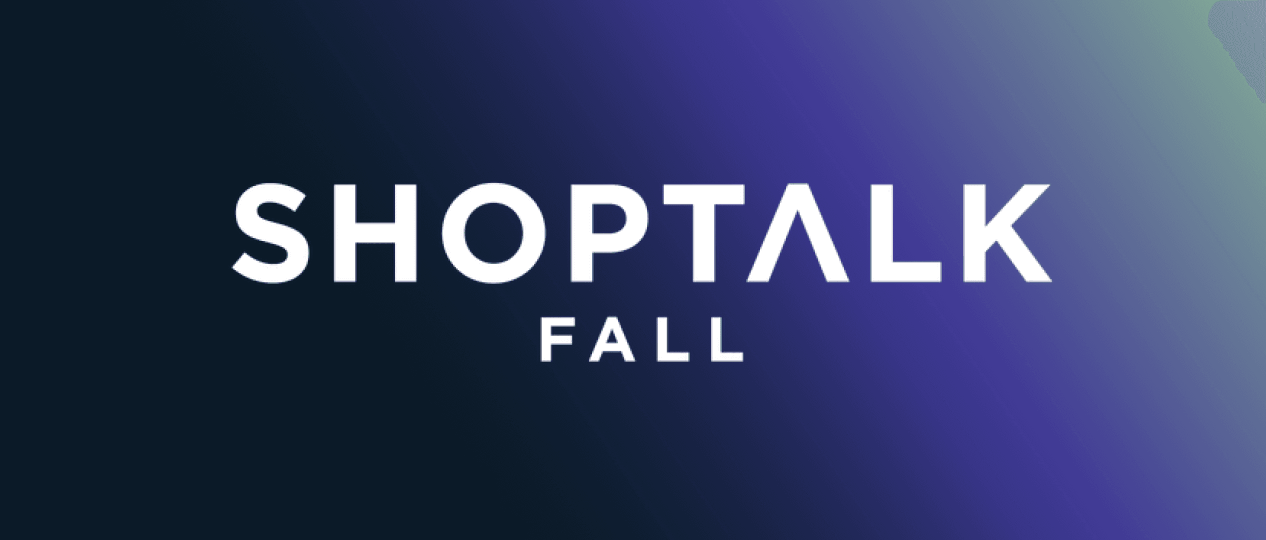 Shoptalk Fall logo